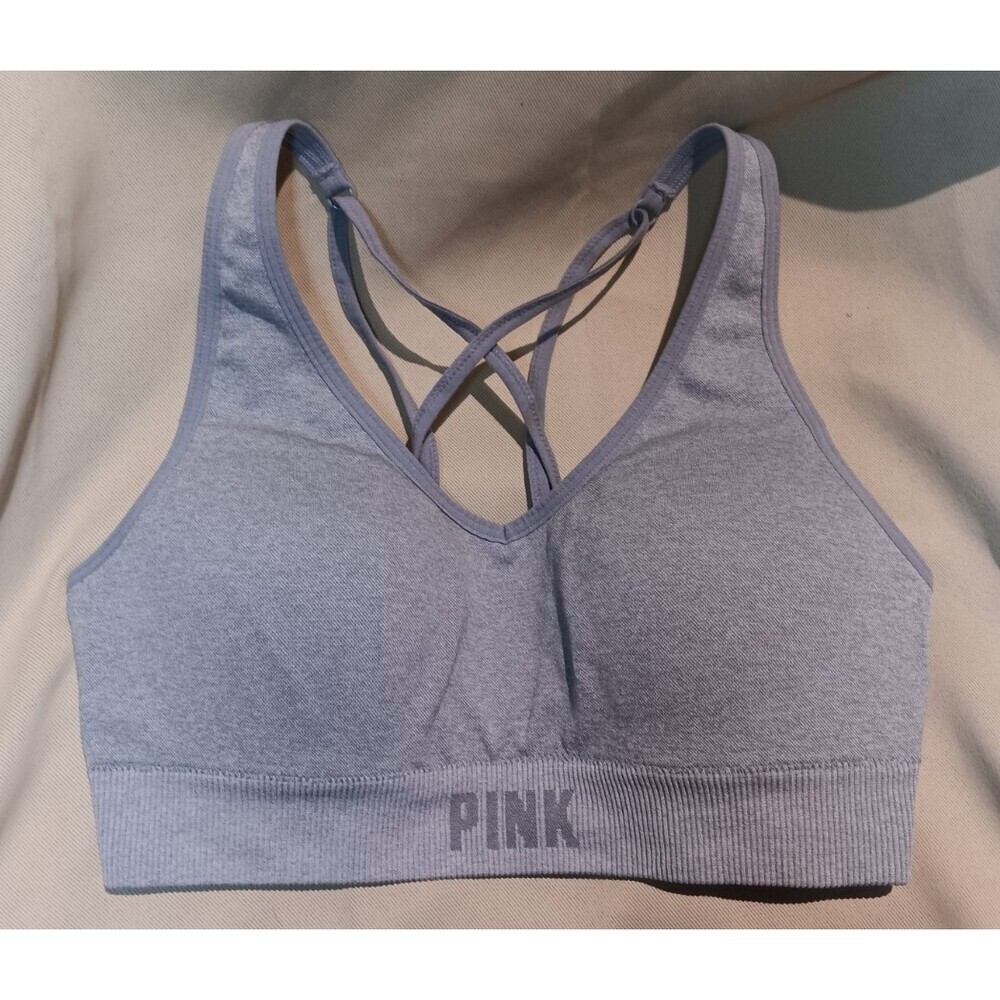 Victorias Secret PINK Active Seamless Small Lightly Lined Padded Gym Sport Bra